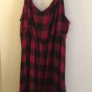 Torrid plaid dress